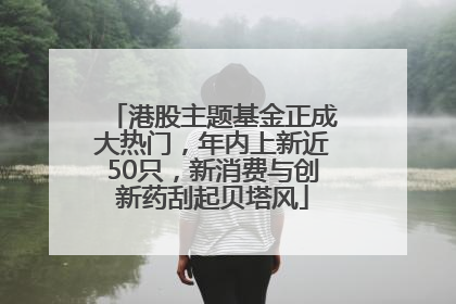 港股主题基金正成大热门，年内上新近50只，新消费与创新药刮起贝塔风